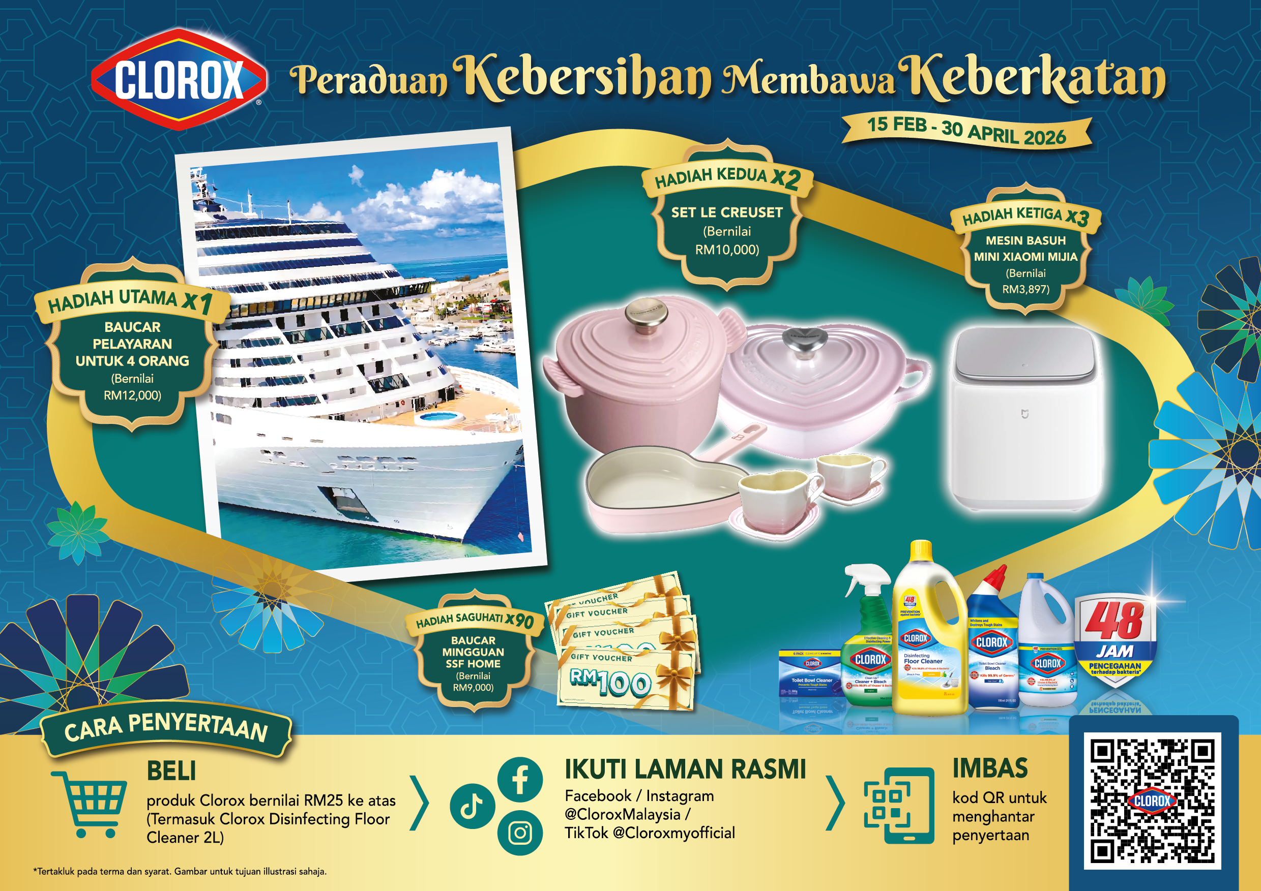 Clorox - Peraduan Kebersihan Membawa Keberkatan