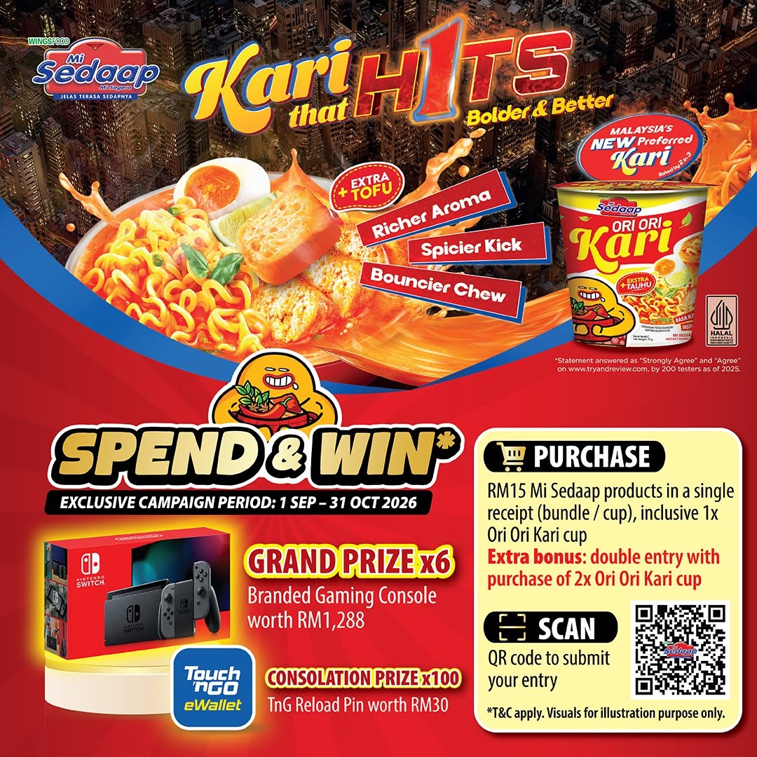 Mi Sedaap Ori Ori Kari 2.0 x 7-Eleven Contest