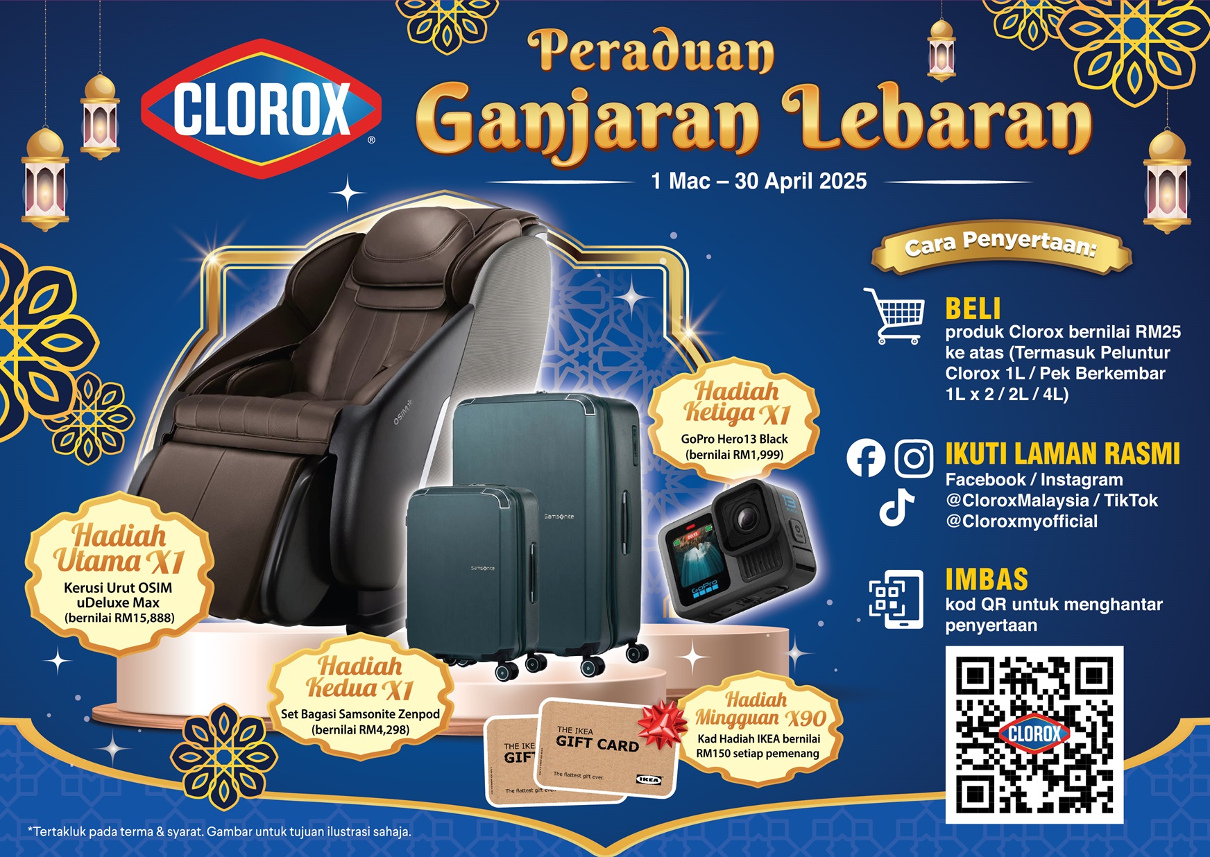 Peraduan Ganjaran Lebaran Clorox