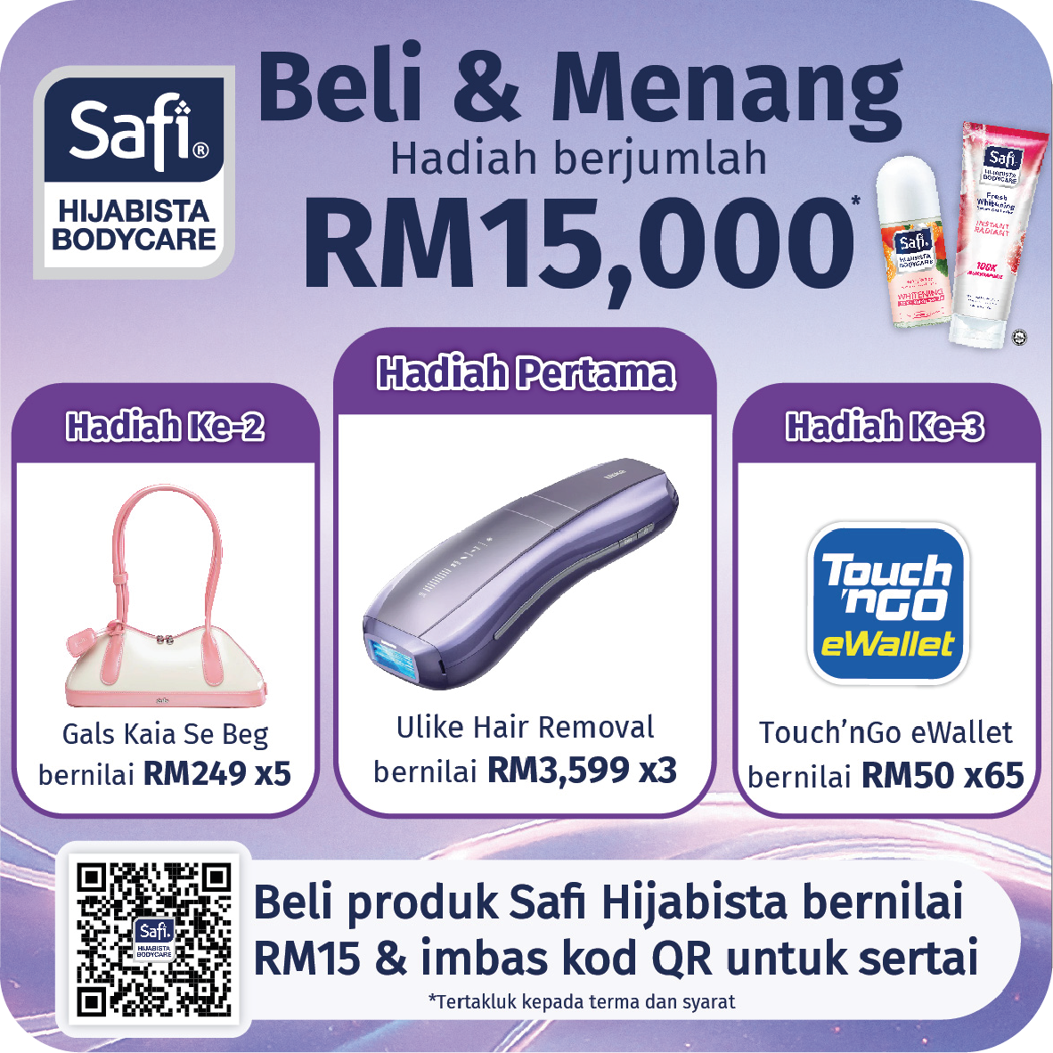 Safi Hijabista Beli & Menang Contest